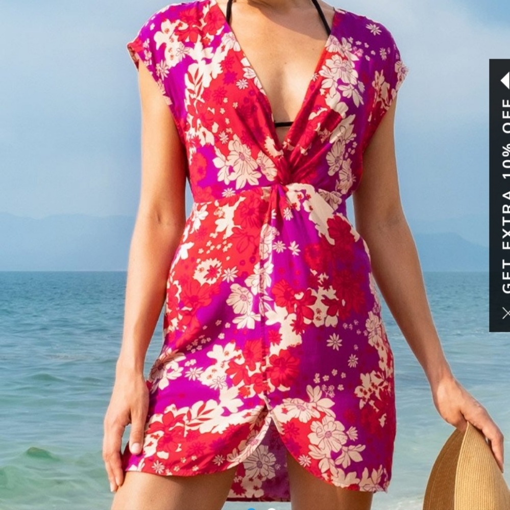 Cupshe Floral Summer Dress (NWT, L)